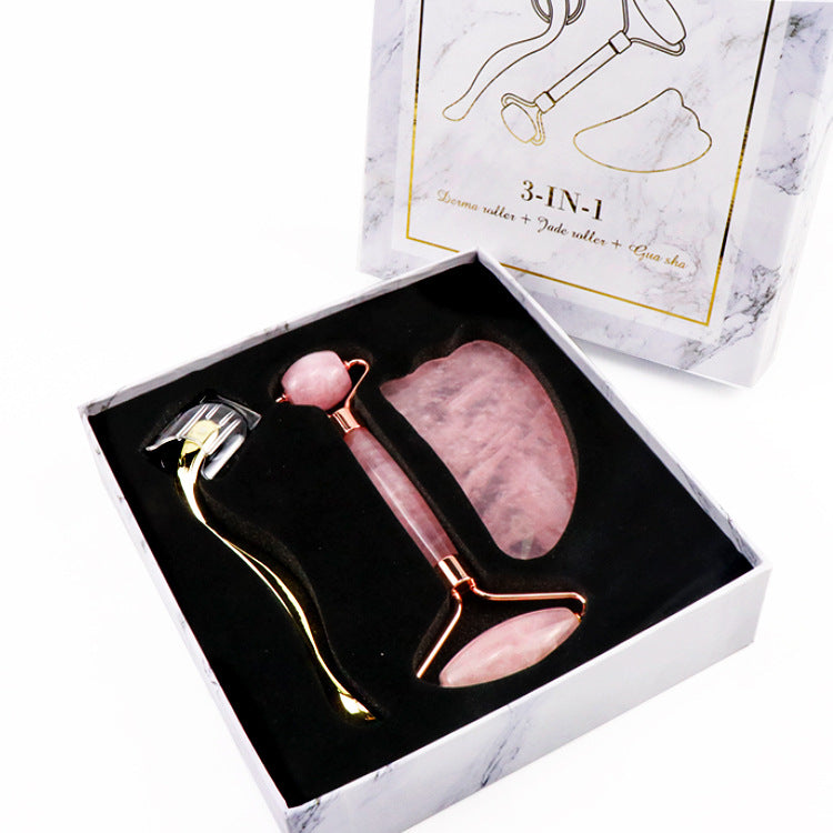 Crystal Roller & Jade Spa-Set