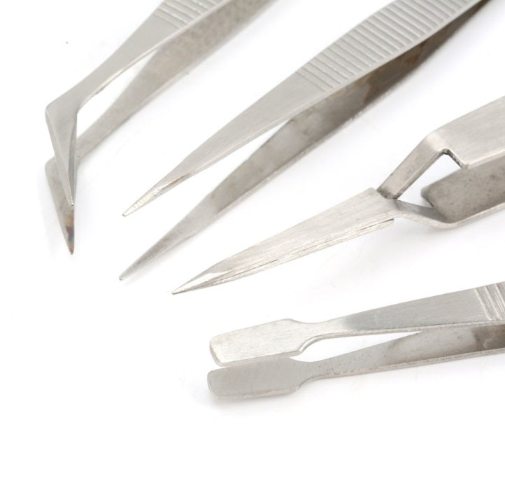 Edelstahl Pinzetten-Set für DIY & Schmuck