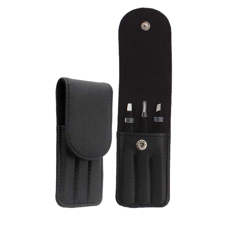 3-teiliges Augenbrauen Pinzetten-Set