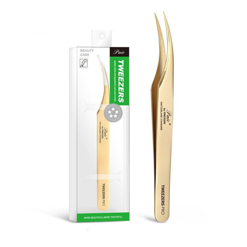 Pinzetten-Set mit Goldfeder-Design