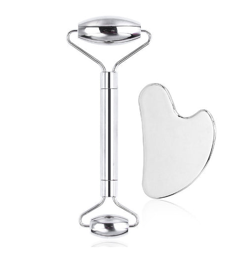 Natural Quartz Scraper & Gua Sha Set