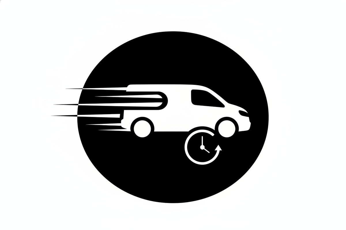Schnelle Lieferung Icon